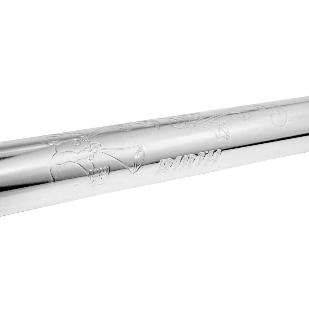 Birth Certificate Holder with Base Set,SilverPlated Zinc Alloy