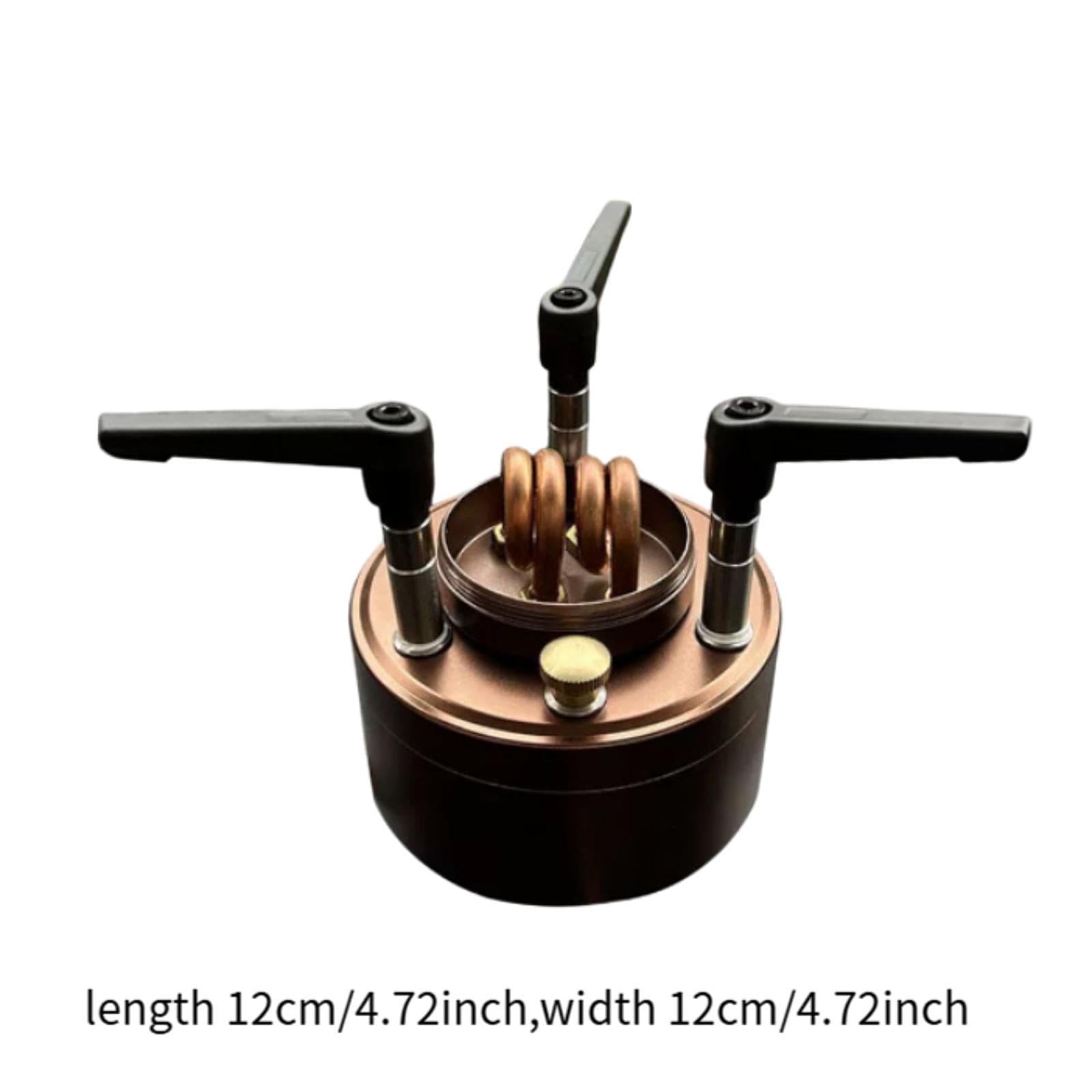 kowaku Portable Alcohol Stovetop,Outdoor Compact Sturdy Cooking Small Camping Burner Furnace for Hiking Camping Backpacking Picnic