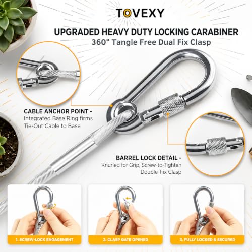 Image of Heavy Duty Stainless Steel Clothes Drying Rope 10 Meter with Hooks | Strong Rust Resistant Clothesline for Balcony, Bathroom, Travel & Camping | Cloth Drying Wire Indoor & Outdoor Use