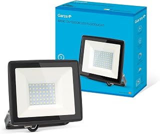 Garza - Basic 50W LED-Außenstrahler, 4770lm, Kaltlicht 6500K, 120º Winkel, IP65 wasserdicht