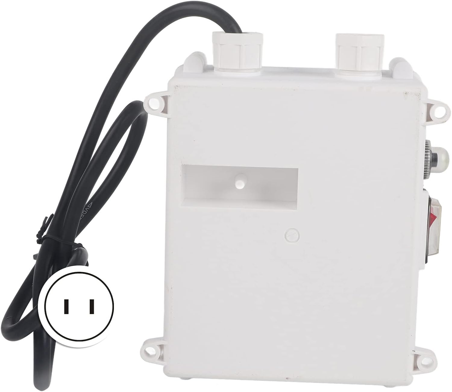 Control Box for Deep Well & Submersible Pumps - External Controller (1.5KW, 50uf, 13A, US Plug, 110V)