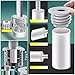 RecDec 2 Pack Washing Machine Drain Hose Seal Plug Odor-Free Silicone Sealing Stopper Cover Cap for Washer Drainage Plumbing Pipe Hole Dishwasher Sewer Blunder Laundry Room Bathroom Kitchen