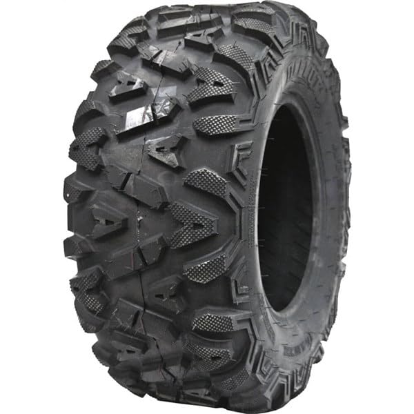 Ocelot Lancer ATV/UTV Tires for Recreational Riders & Racers Lightweight & Durable 6-Ply Bias Construction ATV Tires Wide Footprint 4 Wheeler Tire w/Large Shoulder Lugs 25 x 10-12 ATV Tire