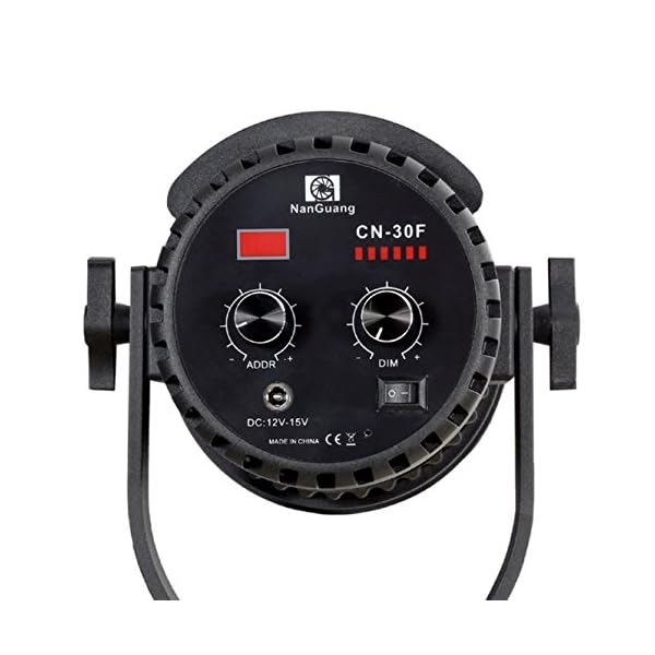 NANGUANG Fresnel LED Studioleuchte CN-30F, 30 W, 12-35° Spot Studiolicht Videoleuchte Fotolampe – Bild 6