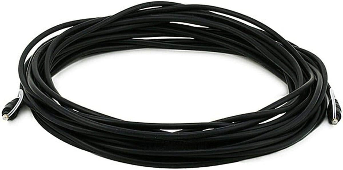 Monoprice 35ft Optical Toslink 5.0mm OD Audio Cable