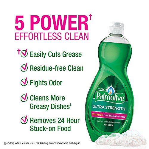 Palmolive Dish Liquid, Ultra Strength Original, 20 Ounce (Pack Of 9), Green (04268Ct) #TOP3