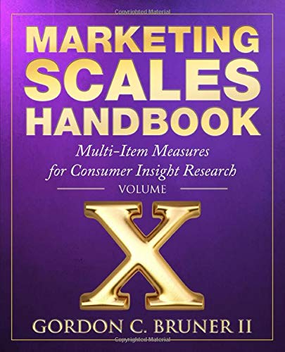  Marketing Scales Handbook: Multi-Item Measures for Consumer Insight Research (Volume 10) PDF Ebook En Ligne