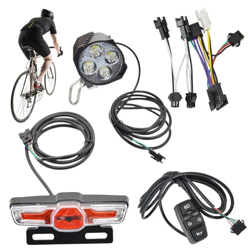 Phare de vélo électrique pour rouler la nuit - 4