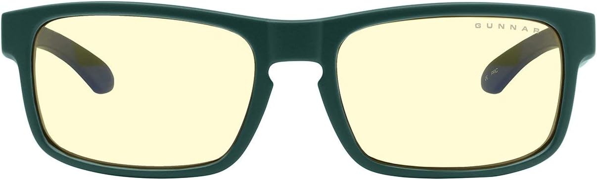 GunnarOptiks Enigma Valhalla Edition Gaming-Brille - Amber Glas, schwarz/cyan