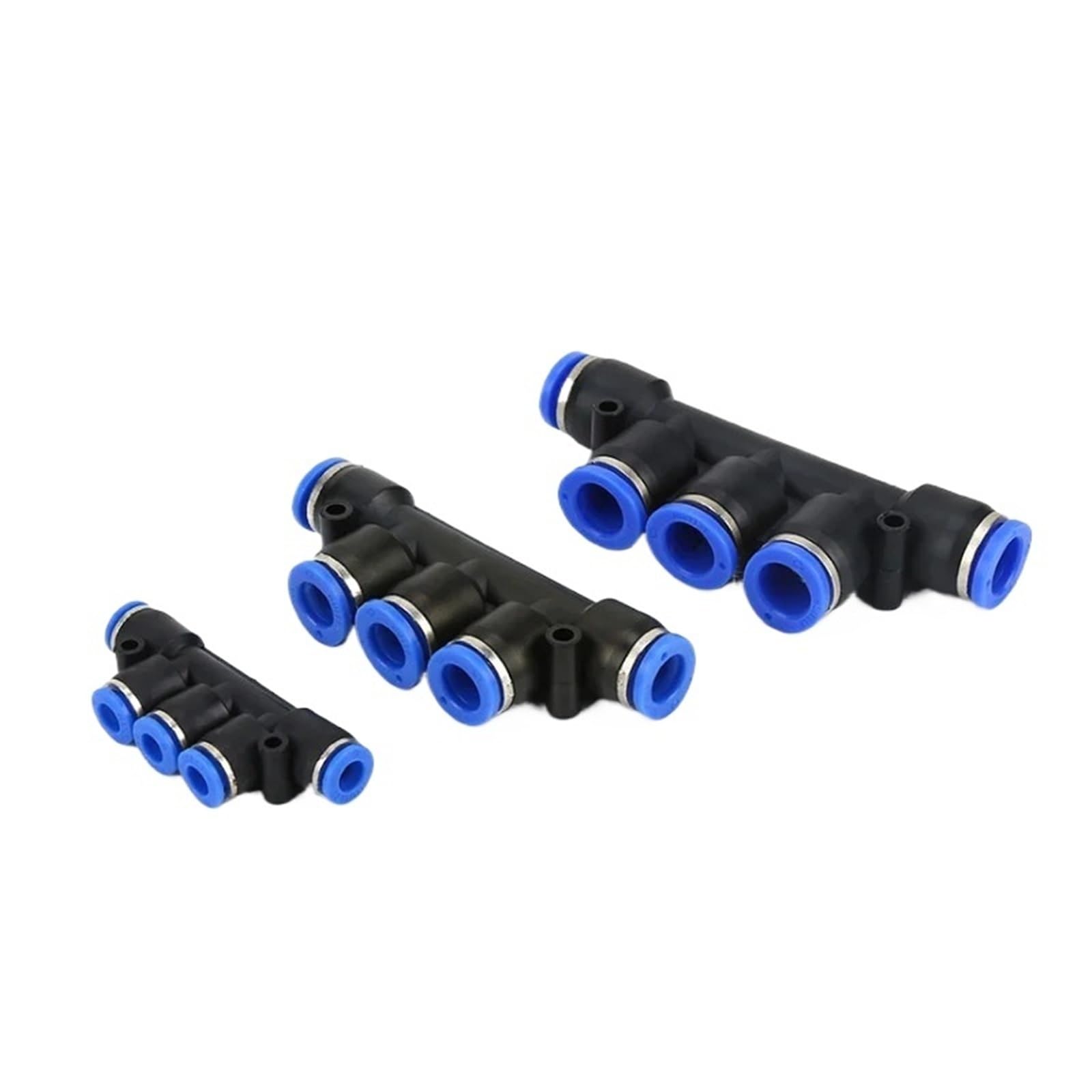 Conector rápido PK de 8mm antisifón para mangueras neumáticas sin fugas