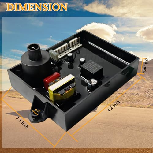 Image of 91365 RV Water Heater Ignition Control Circuit Board 91346 93851 | Compatible with Atwood GC10A-4E GC6AA-10E GCH6A-10E GCH10A-4E RV water heaters to replace 91365 91346 93851 circuit board