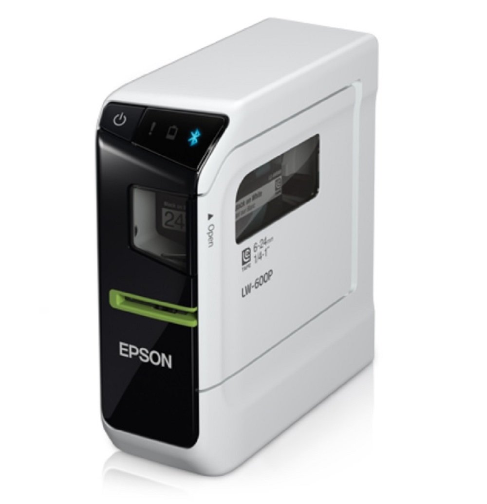 Epson LabelWorks LW-600P Portable Label Printer with Bonus 24mm Tape (C51CD69070)