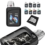 【KOKO/G4Pro】ユーウェル Caliburn G4 Pro Koko Pod Kit ユーウェル カリバーン ジーフォープロ ココ｜2000mAh大容量バッテリー｜最大35W出力｜GPPカートリッジ互換｜FlavorKitchenオリジナルポーチ付属｜電子タバコ VAPE 本体 スターターキット (Waves Black)