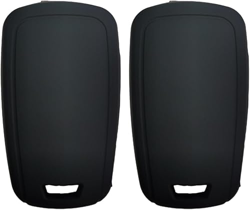 Miniatura 3 de waymei Funda de silicona para llavero con control remoto sin llave, compatible con Chevrolet Chevy Malibu Camaro Cruze Limited Equinox Impala