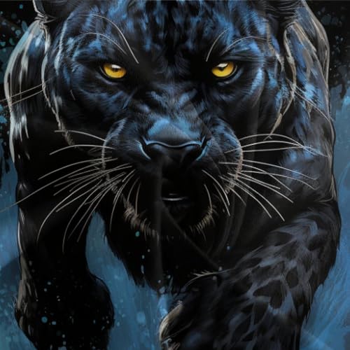Housse de couette guépard pour chambre d'ado : ensemble de lit 3D super king size