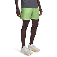 Men's Launch 7'' Shorts Lime/Castlerock/Reflective M M