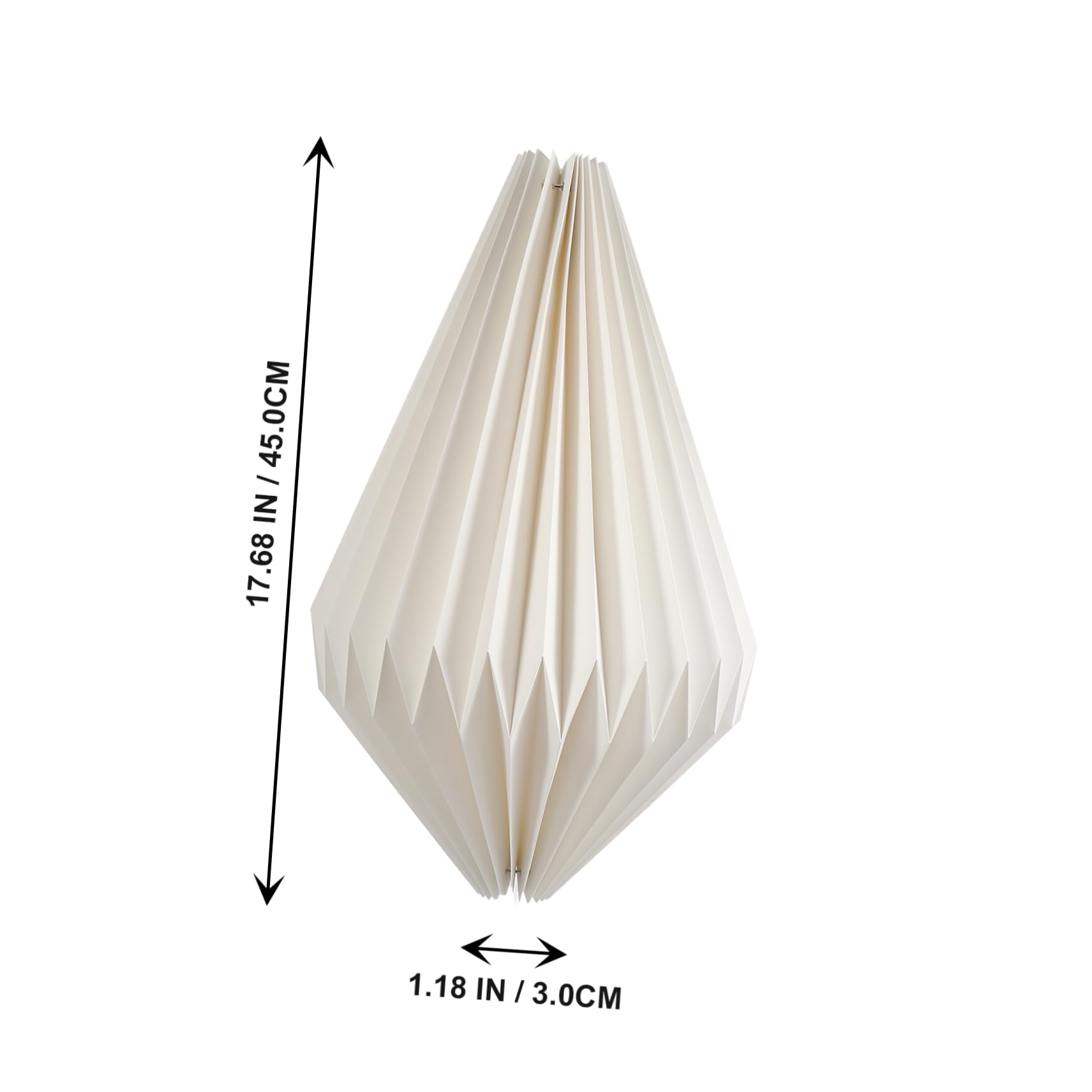 FRCOLOR 2pezzi Paralume Origami Copertura Luminoso Per Lampade Stile Semplice e Creativo Per Camera Da Letto e Ambienti Accoglienti