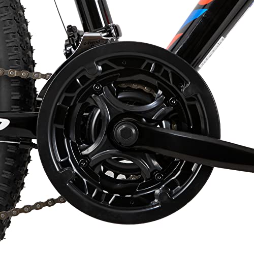 Hiland Mountainbike aus Aluminium, 26 Zoll, 24 Gänge, mit Shimano-Scheibenbremse, Rahmengröße 19,5 schwarz… – Bild 5