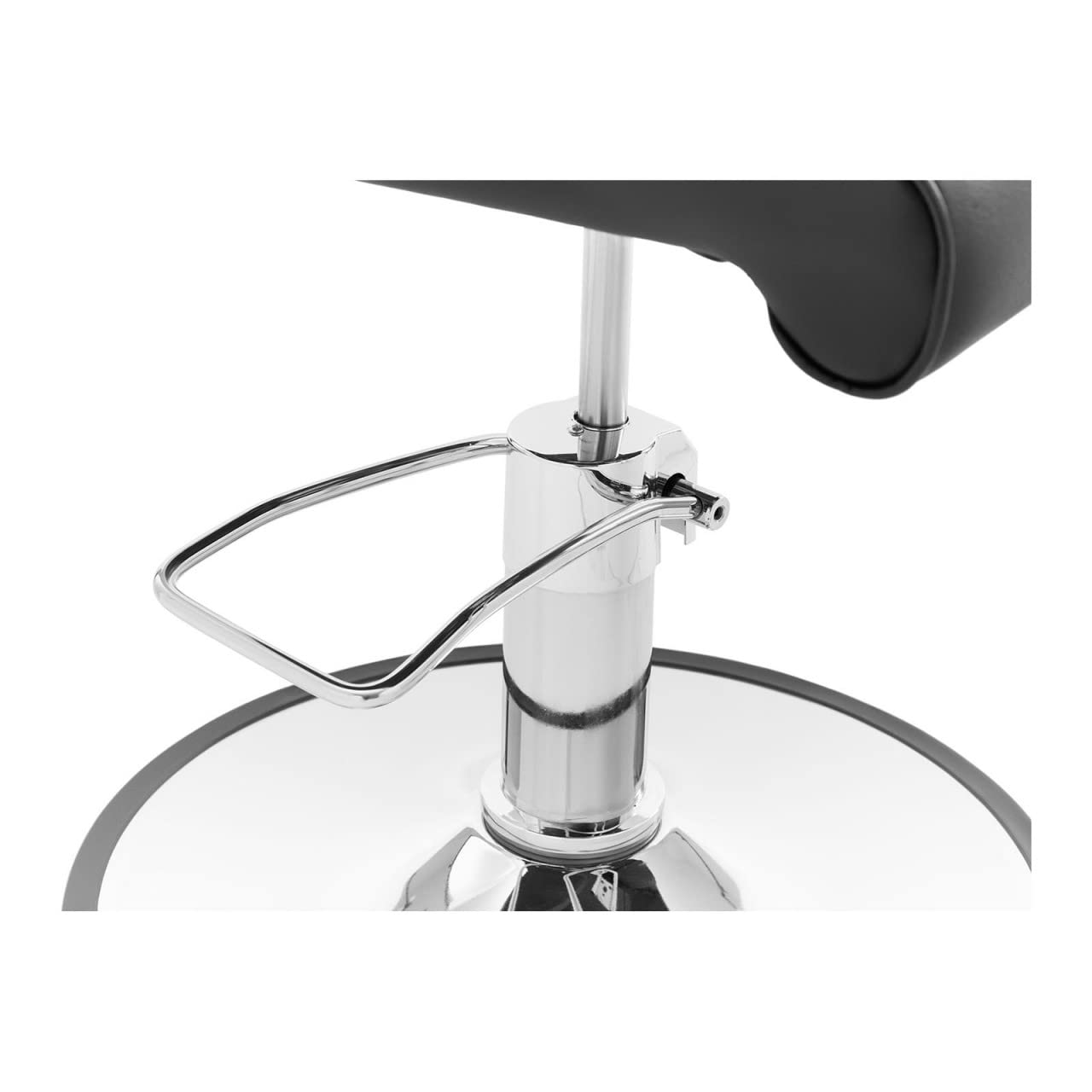 Physa Physa Hove Fauteuil de Coiffeur avec Repose-Pieds en T Noir 50-60 cm 180 kg Hauteur réglable