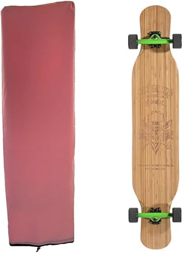 DreamFire 43 pulgadas Longboard Carry Bag Skateboard Mochila para Viaje Rosa para Niñas