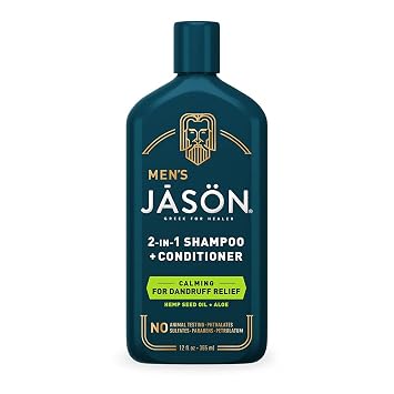 Jason Mens Calming 2-in-1 Shampoo and Conditioner, 12 oz