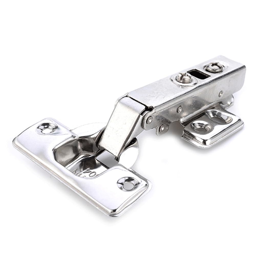 Clingre Boutique Shop Uk Half Overlay Hinge Stainless Steel Door Hydraulic Hinges Damper Buffer Soft Close For Cabinet Cupboard Furniture Hardware Hardware Hinges(Half Overlay)