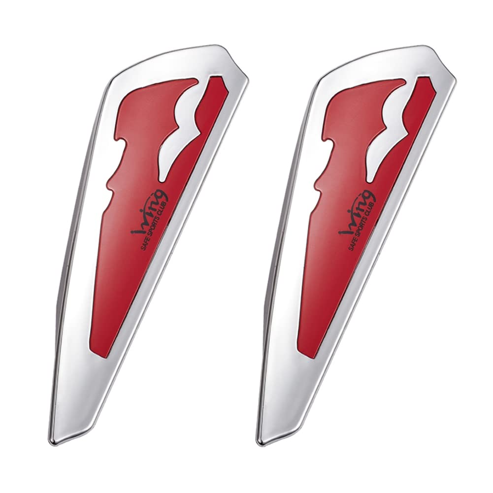 AuMoHall1 Pair Car Windscreen Wiper Stand Windshield Wiper Wing Blade Spoiler Pressure Tablets, Red