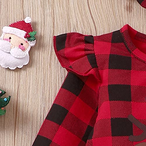 Image of Aalizzwell Little Toddler Girls Halloween Christmas Outfit