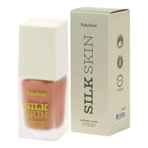 Iluminador Líquido Natural Glow Silk Skin cor Sun Kissed - Ruby Rose