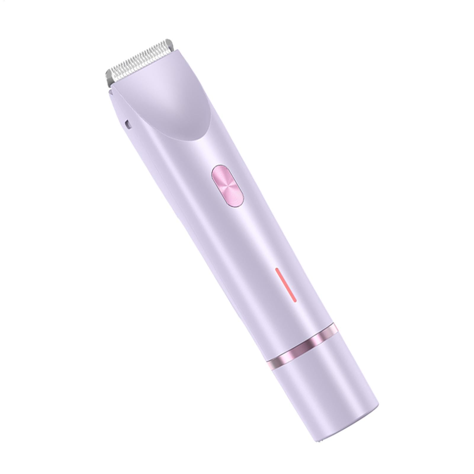 Bikini Trimmer for Women, Body Hair Trimming Tool, Gentle Wet Dry Shaver, Rechargeable Powerful Hair Groomer with Waterproof and Sturdy for Whole Body, 1 Piece