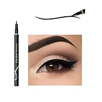 Vista 13 de DNM Maquillaje de ojos de gato Impermeable Neon Colorido Liquid Eyeliner Pen Maquillaje Comestics Delineador de ojos negros de larga duración