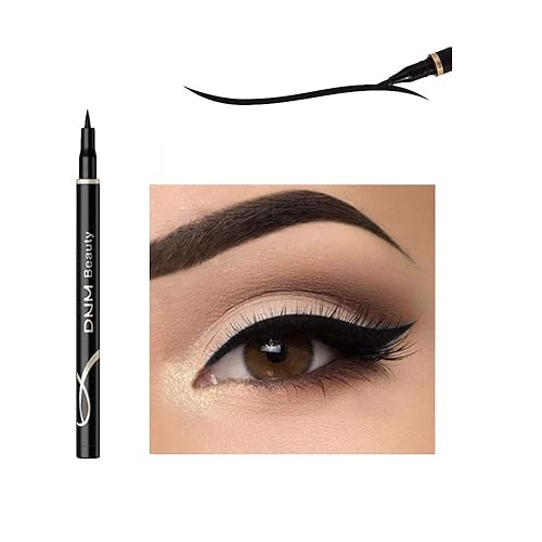Miniatura 13 de DNM Maquillaje de ojos de gato Impermeable Neon Colorido Liquid Eyeliner Pen Maquillaje Comestics Delineador de ojos negros de larga duración