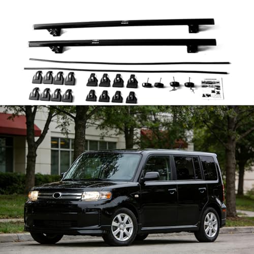 Roof Rack Cross Bars for Scion xB Base Wagon 2004-2015 4 Door, Aluminum Cargo Bars for Rooftop Carrier,Luggage,Kayak,Canoe,Bike and Snowboard – Crossbars for Roof Racks,Roofs Rack Crossbars