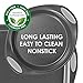 Rachael Ray Nonstick Bakeware Set with Grips, Nonstick Cookie Sheets / Baking Sheets - 3 Piece, Gray with Sea Salt Gray Grips