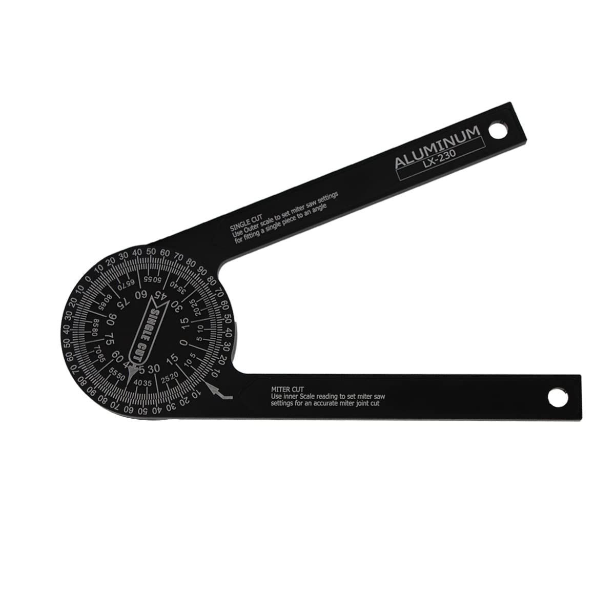Buy Miter Saw Protractor, 7 inch Aluminum Construction Protractors