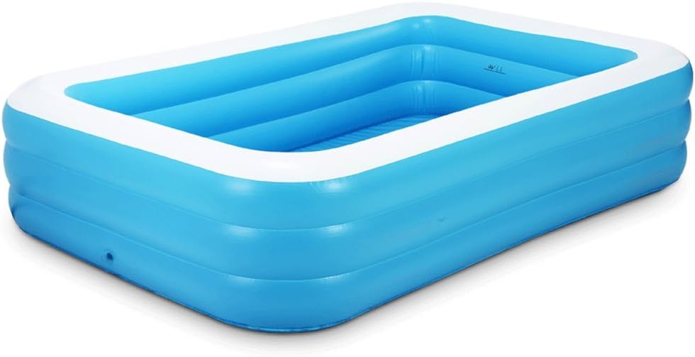 Inflatable bathtub LCSHAN Large Inflatable Pool Family Pool Large Adult Swimming Pool Outdoor Fishing Pool