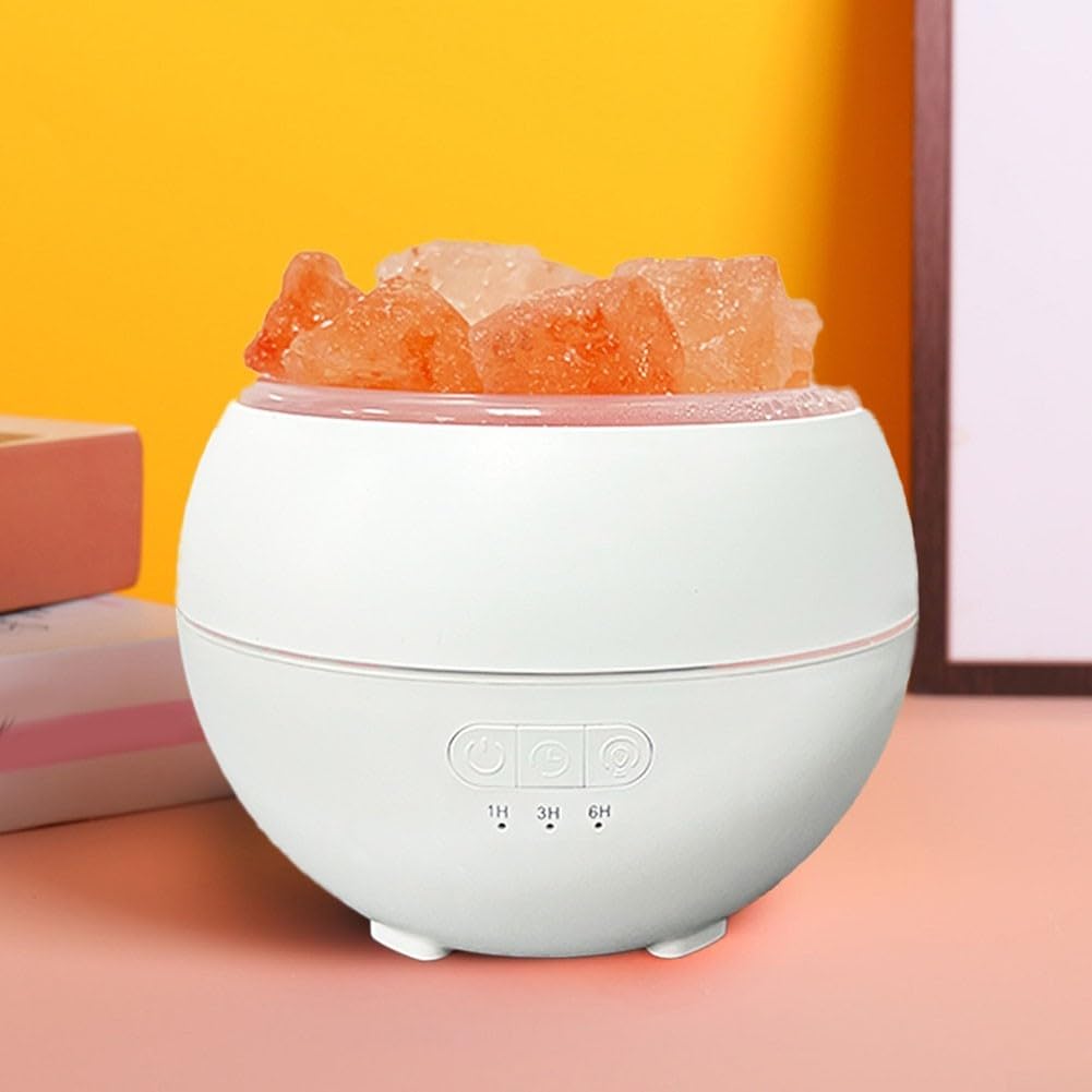 Humidificador de gran capacidad con doble llama y difusor ultrasónico para dormitorio