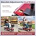 4 Wheel Mobility Scooter for Seniors & Adults Easy to Use Operate and Foldable ,Heavy Duty 418 LBS, 12.4 Mile Range, Tight Turning Radius