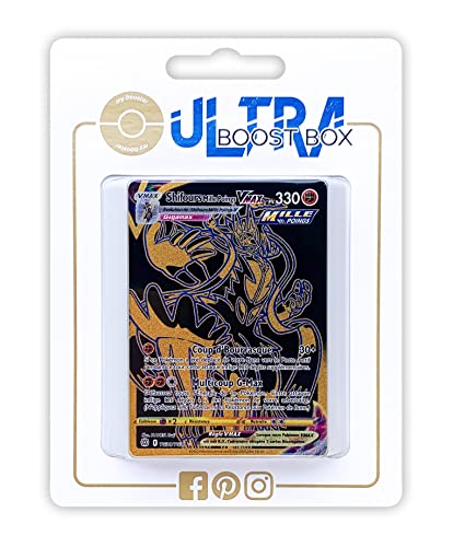 Shifours Mille Poing VMAX (Urshifu Golpe Fluido VMAX) TG30/TG30 Oro Secreta - Ultraboost X Epée et Bouclier 9 - Stars Étincelantes - Box de 10 cartas Pokémon Francés