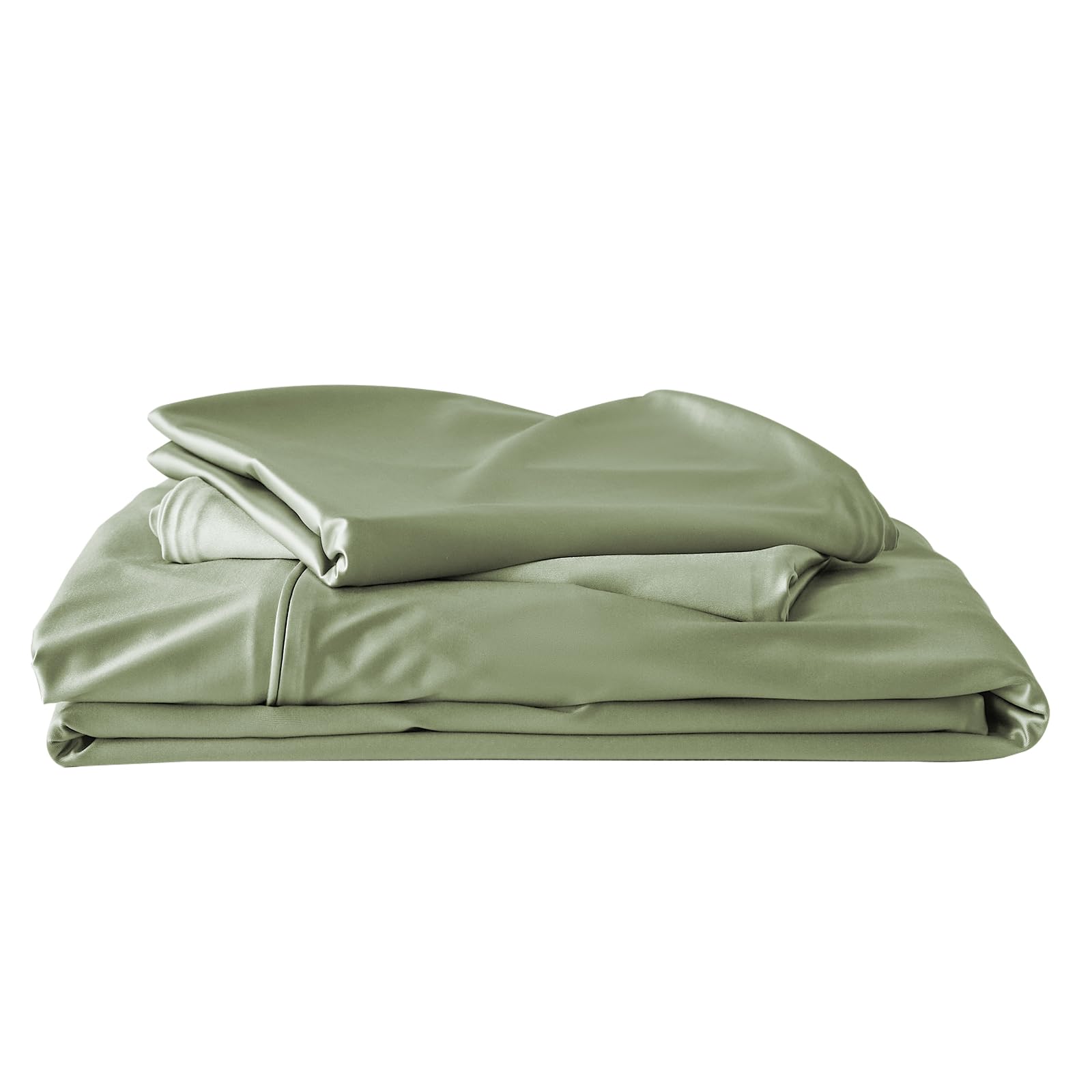 Hailyuwl Satin Fitted Sheet Twin Size 75