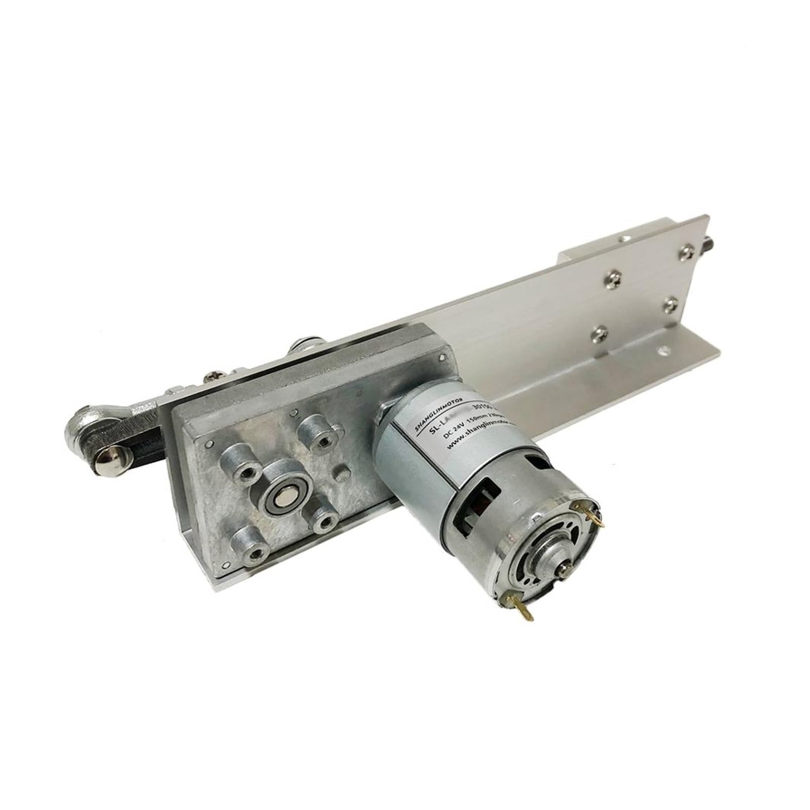 Linearantrieb, Teleskop-Linearantrieb, mit Geschwindigkeitsregler, hohes Drehmoment, 40 kg, CM-Hub, 80 mm Display-Netzteil(24V80rpm)
