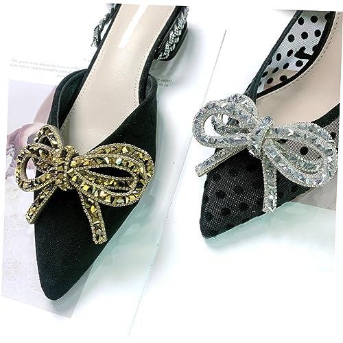 Mariage bijoux de chaussures strass et pinces à nœuds d'exception