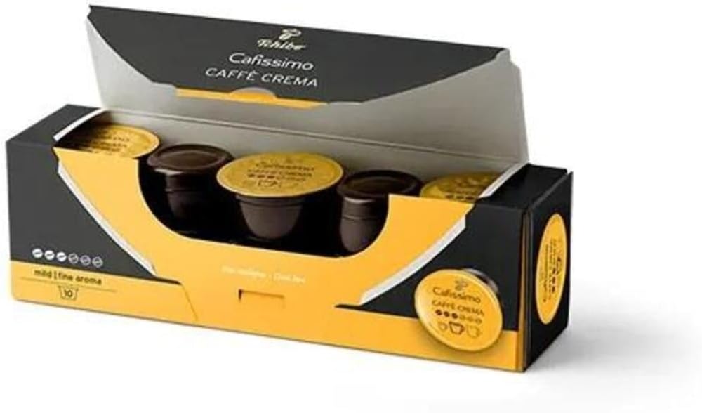 Tchibo Cafissimo Caffe Crema Fine Aroma Capsule Coffee X 2 Pieces