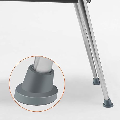 Miniatura 6 de Paquete de 4 patas de repuesto para silla de ducha  Puntas de goma inclinadas de 1-18 pulgadas Banco de ducha antideslizante  Bancos de