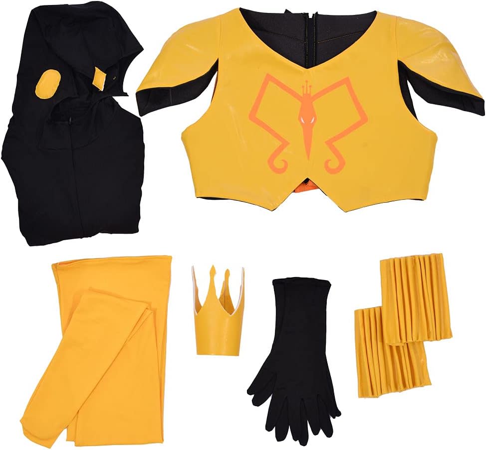 LoliMiss Dr Mrs Monarch Costumes Bodysuit Jumpsuit for Halloween Party