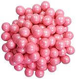 Light Pink Pearl Gumballs 1 Inch-2 Pound Bulk Bag For Baby Showers And Gender Reveal Parties