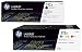 Produktbild HP Original 312X/ 312A Toner 5er Set schwarz hohe Kapazität, Cyan, Magenta, gelb (Doppelpack CF380XD, Tri-Pack CF440AM)