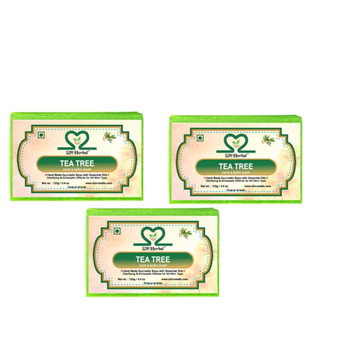 Image of Tea Tree Soap (Pack of 3) (3 x 125 g)
