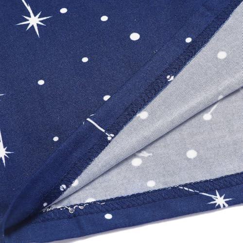 Image of 2 Pack Pajama Shorts for Women Cotton Sleep Shorts Casual Lounge Pants Drawstring Pj Bottoms