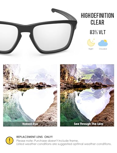 Image of BLAZERBUCK Replacement Lenses for Oakley Sliver XL OO9341 Sunglass